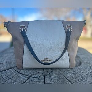Coach Kacey Satchel Colorblock
